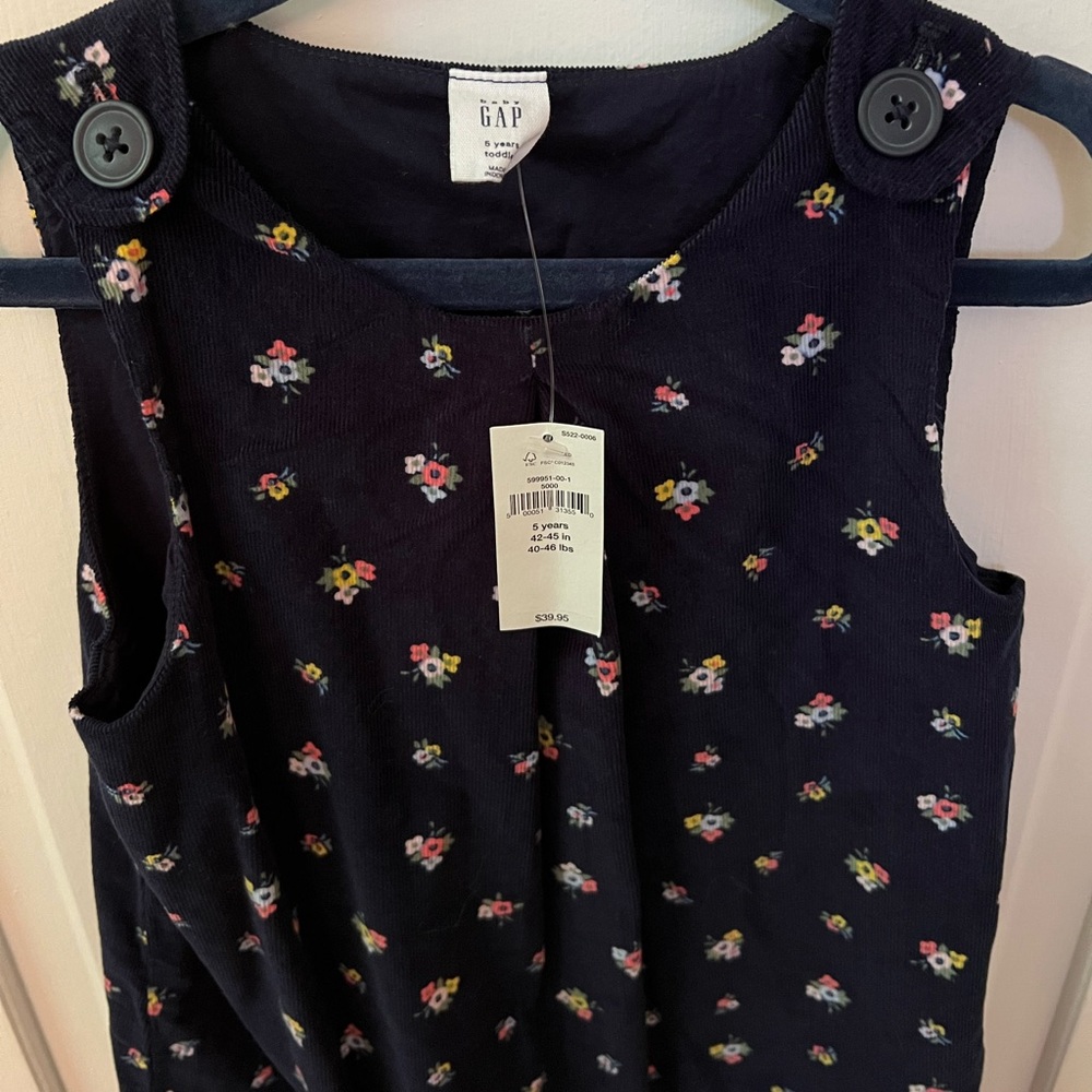 Baby GAP corduroy jumper. NWT!